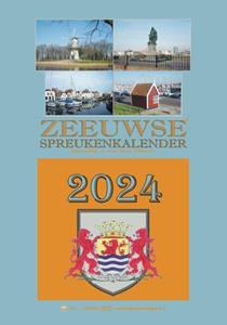 Rinus Willemsen Zeeuwse spreukenkalender 2024 -   (ISBN: 9789055125340)
