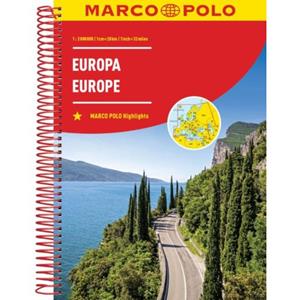 62damrak Marco Polo Reiseatlas Europa 1:2 Mio.
