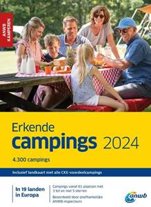 Anwb Erkende Campings 2024 -   (ISBN: 9789018053307)