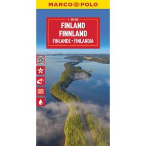 Mairdumont MARCO POLO Reisekarte Finnland 1:800.000