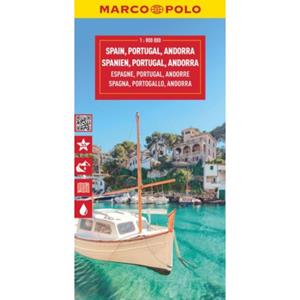 62damrak Spain & Portugal Marco Polo Map - Marco Polo