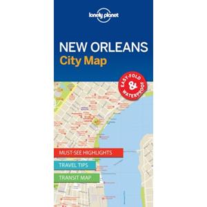 Lonely Planet  City Map New Orleans (1st Ed)