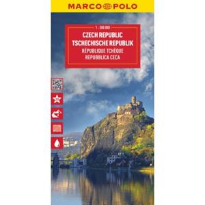 Mairdumont MARCO POLO Reisekarte Tschechische Republik 1:350.000