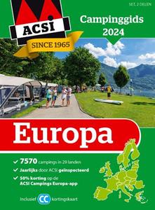 Acsi Campinggids Europa 2024 -   (ISBN: 9789493182530)