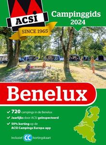 Acsi Campinggids Benelux 2024 -   (ISBN: 9789493182547)