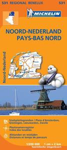 Michelin 531 Noord-Nederland - Pays-Bas Nord -   (ISBN: 9782067183360)
