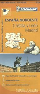 Michelin 575 España Noroeste: Castilla y León, Madrid -   (ISBN: 9782067184275)