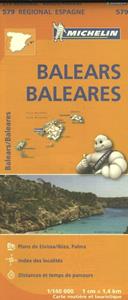Michelin 579 Balears/Baleares -   (ISBN: 9782067184473)