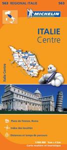 Michelin 563 Italie Centre - Midden-Italië -   (ISBN: 9782067183995)