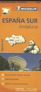 Michelin 578 España Sur: Andalucía -   (ISBN: 9782067184428)