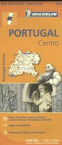 Michelin 592 Portugal Centro -   (ISBN: 9782067184749)