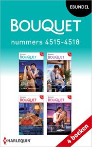 Carol Marinelli Bouquet e-bundel nummers 4515 - 4518 -   (ISBN: 9789402566208)