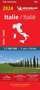 Michelin Wegenkaart 735 Italië 2024 -   (ISBN: 9782067262348)