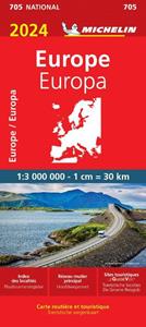 Michelin Wegenkaart 705 Europa 2024 -   (ISBN: 9782067262713)