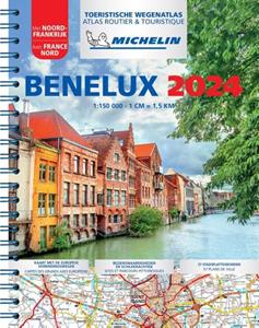 Michelin 9 Michelin Wegenatlas Benelux 2024 -   (ISBN: 9782067262805)