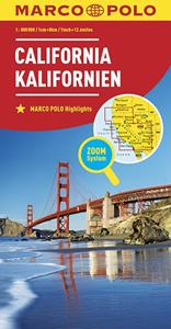 Marco Polo Kaarten Marco Polo Wegenkaart Californië -   (ISBN: 9783829739412)