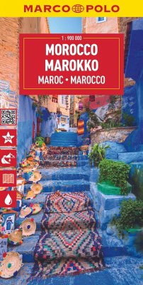 Mairdumont MARCO POLO Reisekarte Marokko 1:900.000