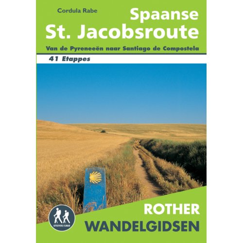Elmar B.V., Uitgeverij Rother Wandelgids Spaanse St. Jacobsroute - Cordula Rabe