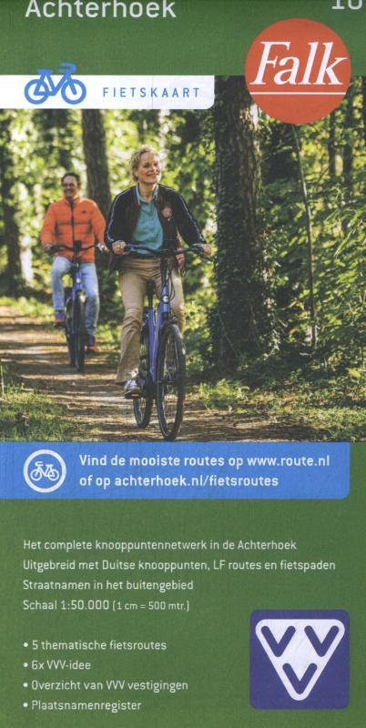Falkplan Falk fietskaart 10 Achterhoek -   (ISBN: 9789028705227)