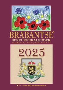 Cor Swanenberg, Jos Swanenberg Brabantse spreukenkalender 2025 -   (ISBN: 9789055125364)