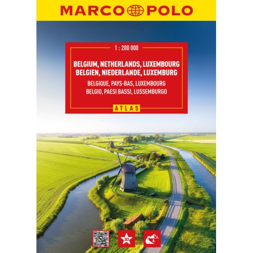 62damrak Marco Polo Wegenatlas Benelux - Marco Polo Atlassen