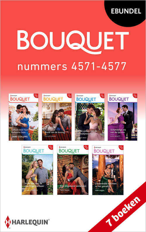 Abby Green Bouquet e-bundel nummers 4571 - 4577 -   (ISBN: 9789402570120)
