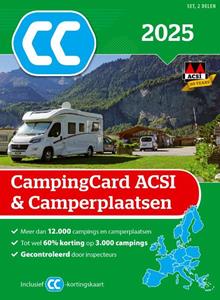 Acsi CampingCard  & Camperplaatsen 2025 -   (ISBN: 9789493182738)