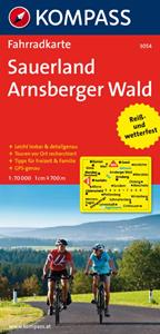 Kompass FK3054 Fietskaart Sauerland, Arnsberger Wald -   (ISBN: 9783850262750)