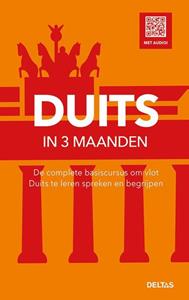 Centrale Uitgeverij Deltas Duits in 3 maanden -   (ISBN: 9789044763980)