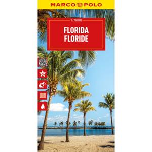 62damrak Marco Polo Wegenkaart Florida - Marco Polo Wegenkaart