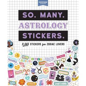 Van Ditmar Boeken B.V. So. Many. Astrology Stickers. - So. Many. Stickers. - Pipsticks+Workman