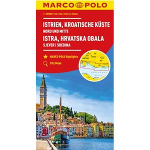 62damrak Marco Polo Wegenkaart Istrië, Kroatische Kust - Marco Polo Wegenkaart