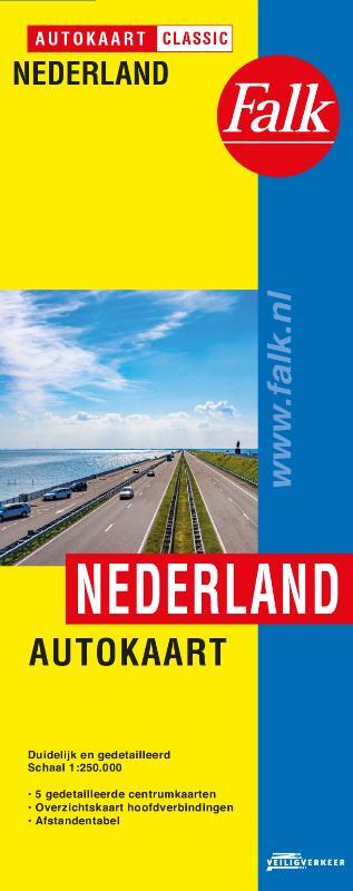 Falkplan Autokaart Nederland Classic -   (ISBN: 9789028705555)