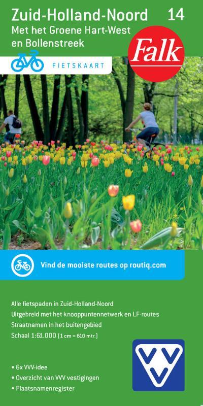 Falkplan Fietskaart 14. Zuid-Holland-Noord -   (ISBN: 9789028705425)