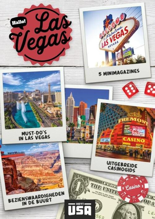 Hey!Usa BV Hallo! Las Vegas (Met gratis app!) (Met gratis app!) -   (ISBN: 9789464664836)