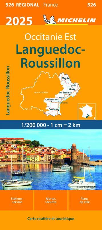 Michelin 526 Languedoc-Roussillon 2025 -   (ISBN: 9782067264830)