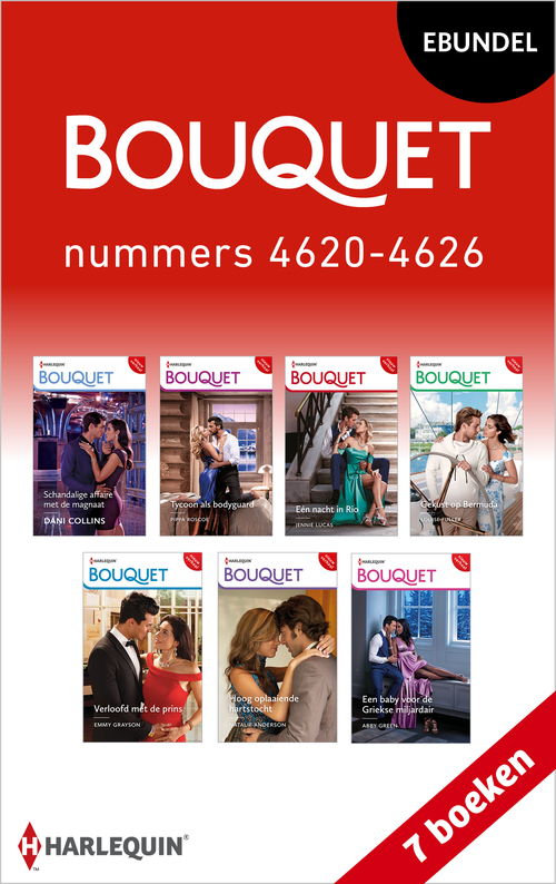 Abby Green Bouquet e-bundel nummers 4620 - 4626 -   (ISBN: 9789402573961)