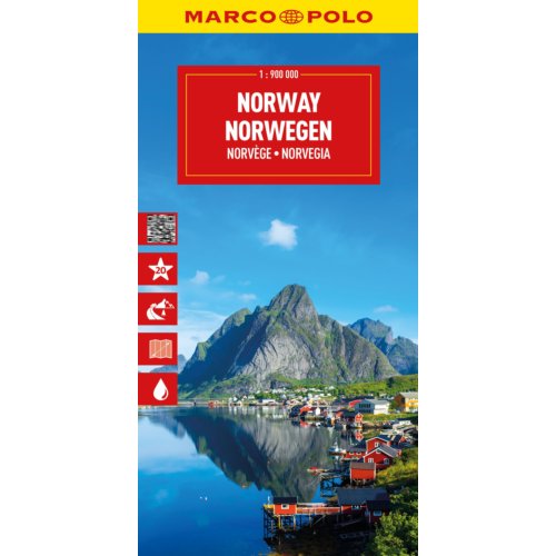 62damrak Marco Polo Wegenkaart Noorwegen - Marco Polo Wegenkaart