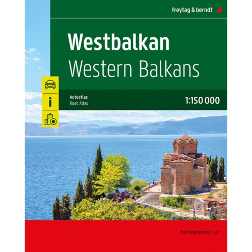 62damrak West-Balkan Wegenatlas F&B - F&B Atlassen