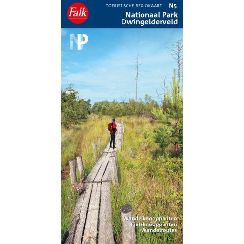 62damrak Dwingelderveld - Falk Wandelkaart