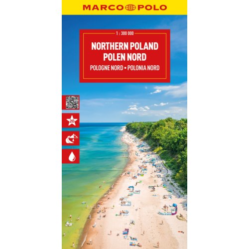 62damrak Marco Polo Wegenkaart Polen Noord - Marco Polo Wegenkaart