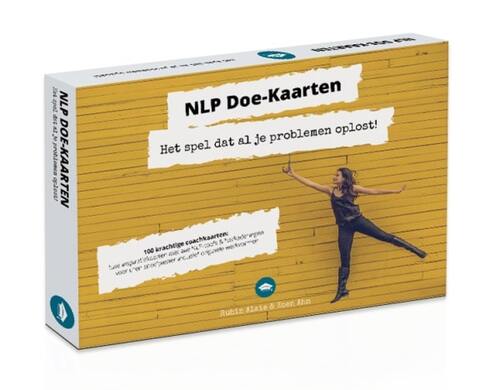 Rubin Alaie NLP Spel | De NLP Doe-Kaarten | 100 Krachtige Coachkaarten: Grote XL Kaarten Met Alle NLP-Tools & Herkaderingen Voor Uren Speelplezier - Inclusief
