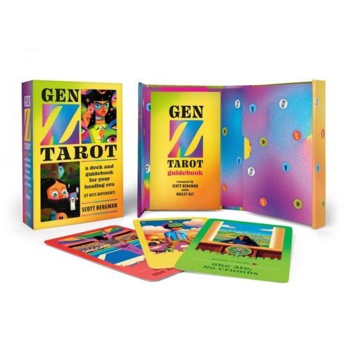 Van Ditmar Boeken B.V. Gen Z Tarot: A Deck And Guidebook For Your Healing Era (It's A Big Mood) - scott bergman