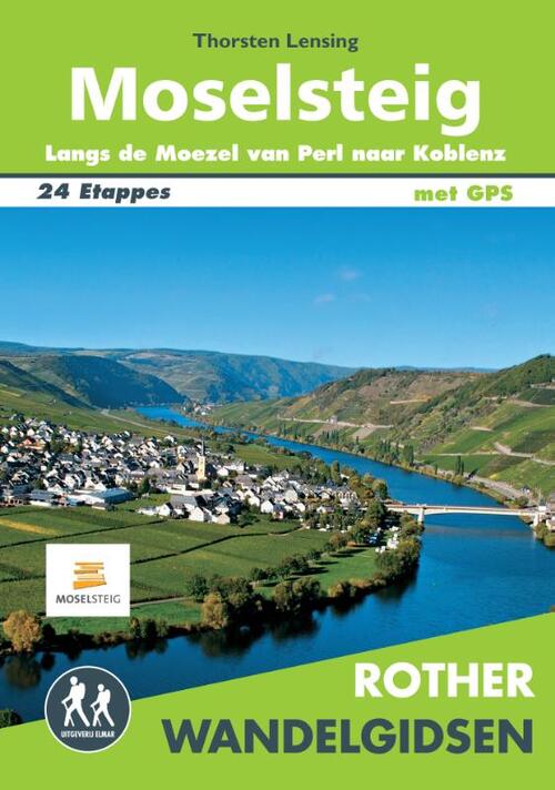 Thorsten Lensing Rother wandelgids Moselsteig -   (ISBN: 9789054725008)