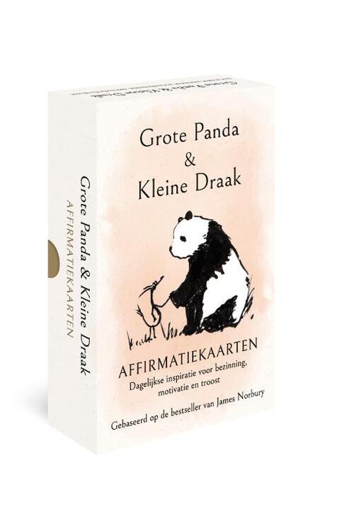 James Norbury Grote Panda & Kleine Draak - affirmatiekaarten -   (ISBN: 9789464043976)