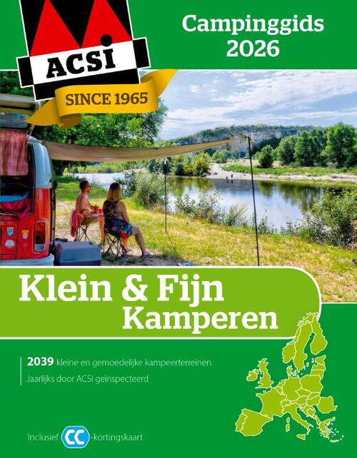 Acsi Klein & Fijn Kamperen gids 2026 -   (ISBN: 9789493182905)