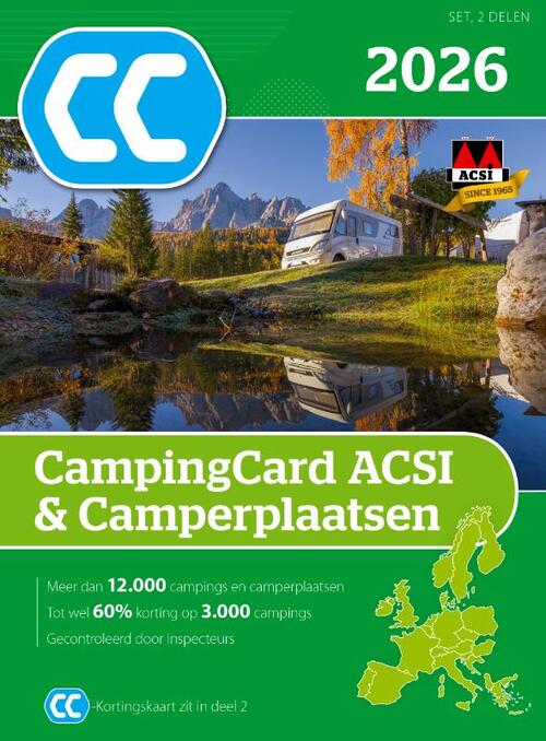 Acsi CampingCard  & Camperplaatsen 2026 -   (ISBN: 9789493182967)