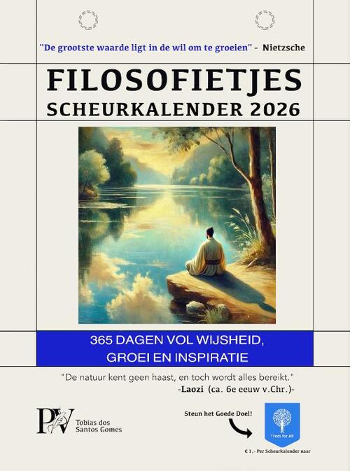 Tobias Dos Santos Gomes Filosofietjes Scheurkalender -   (ISBN: 9789083471549)