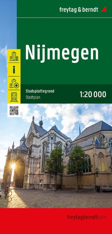 Freytag & Berndt Stadsplattegrond F&B Nijmegen -   (ISBN: 9783707924824)
