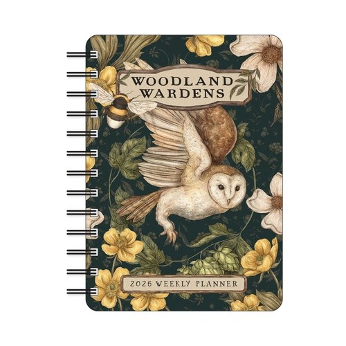 Van Ditmar Boekenimport B.V. Woodland Wardens 2026 Weekly Planner - Jessica Roux